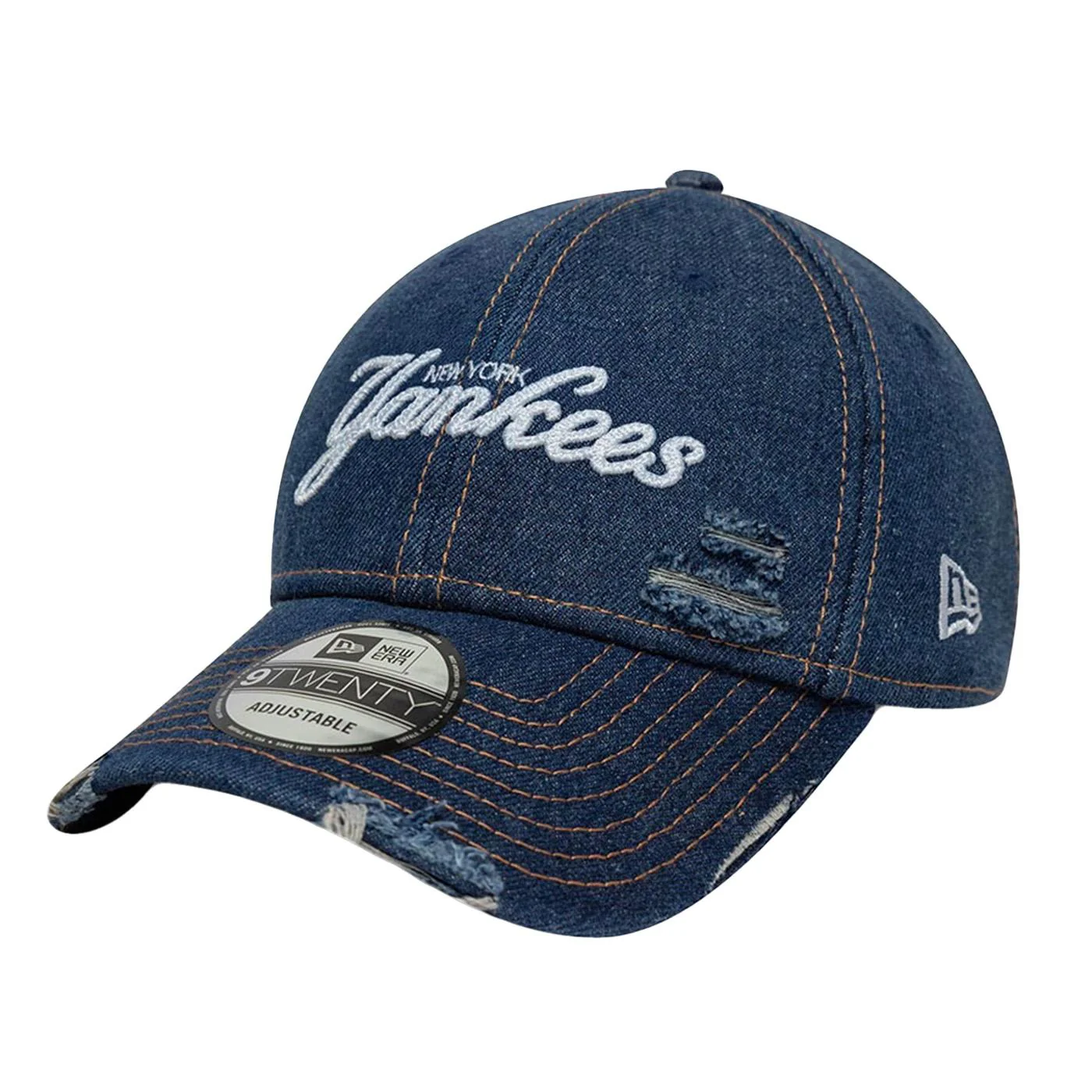 Denim Distress 9TWENTY® New York Yankees - Cappellino Blu Navy ACCESSORI NEW ERA