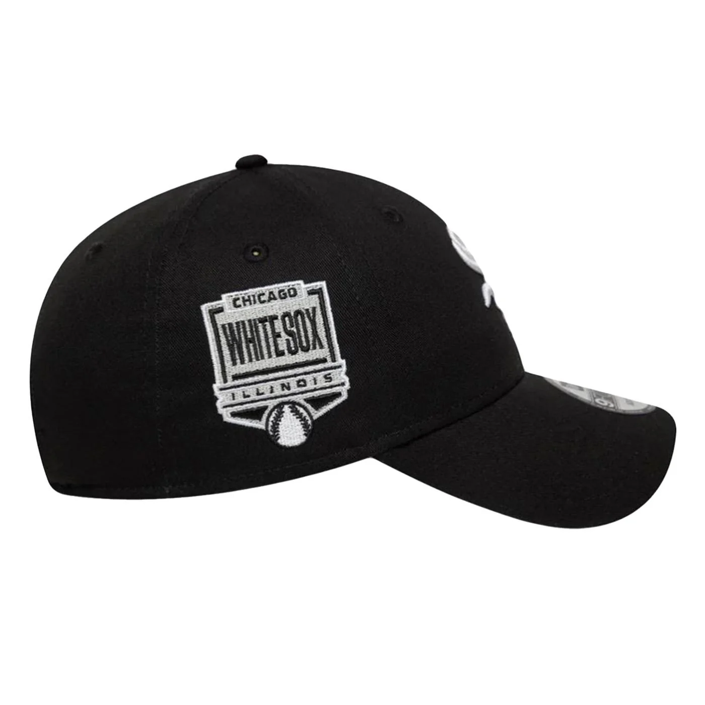 MBL Side Patch 9Forty Chicago White Sox Black - Cappellino Nero  ACCESSORI NEW ERA - Image 2