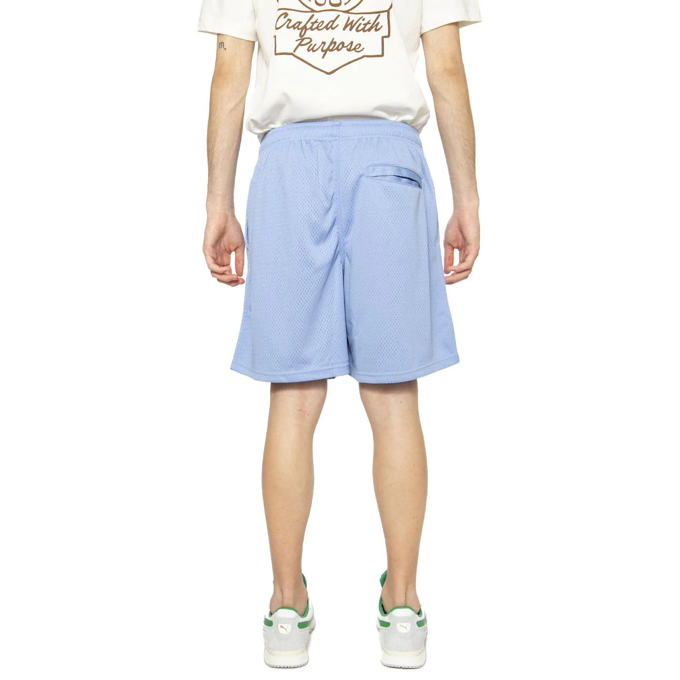 Big Wig Vero Mesh Short - Bermuda Uomo Blu Uomo OBEY - Image 3