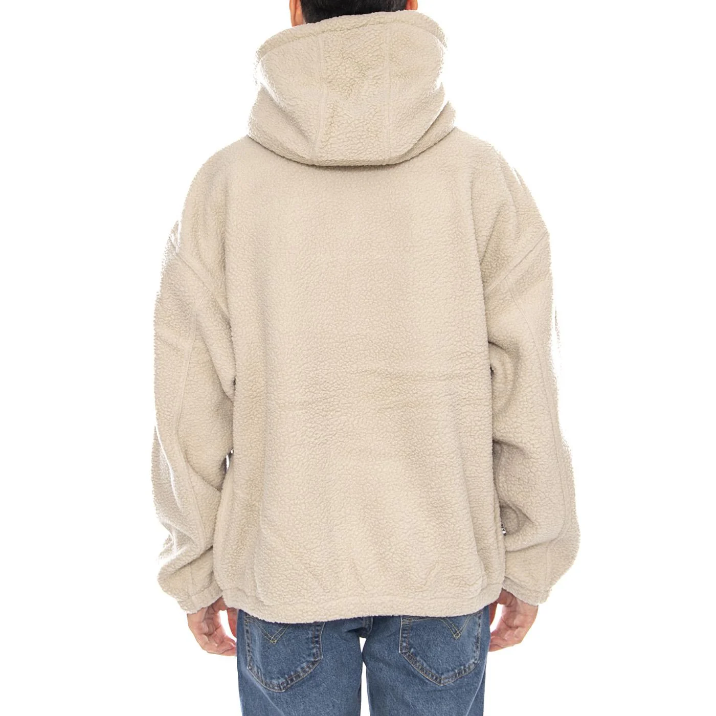 Gaze II Hooded Jacket Silver Grey - Giacca con Cappuccio Uomo Beige Uomo OBEY - Image 3