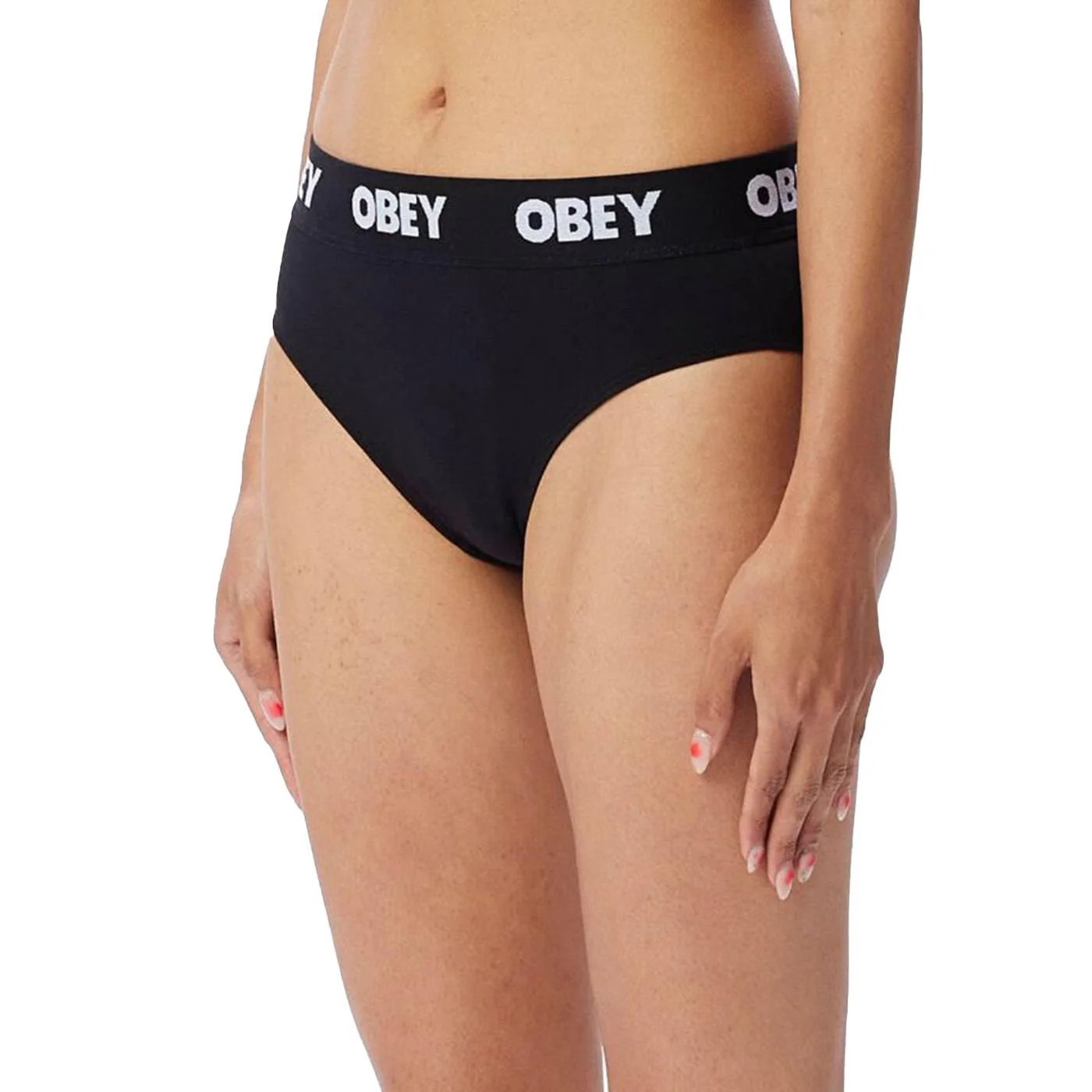 Obey Cheeky Black - Slip Donna Neri  Donna OBEY
