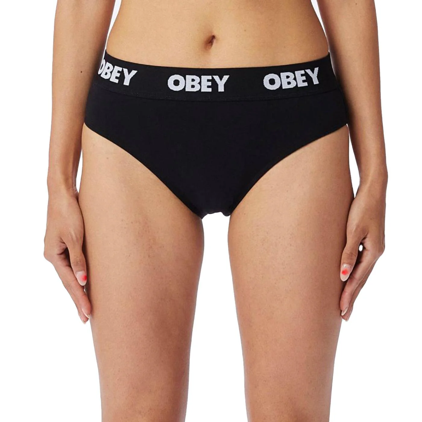 Obey Cheeky Black - Slip Donna Neri  Donna OBEY - Image 2