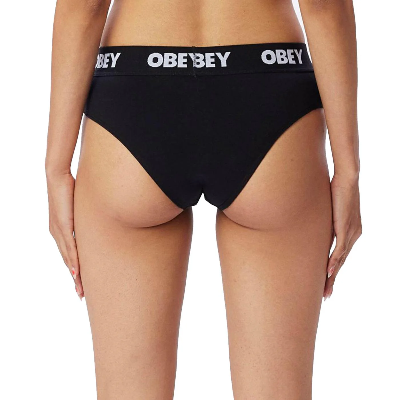 Obey Cheeky Black - Slip Donna Neri  Donna OBEY - Image 3