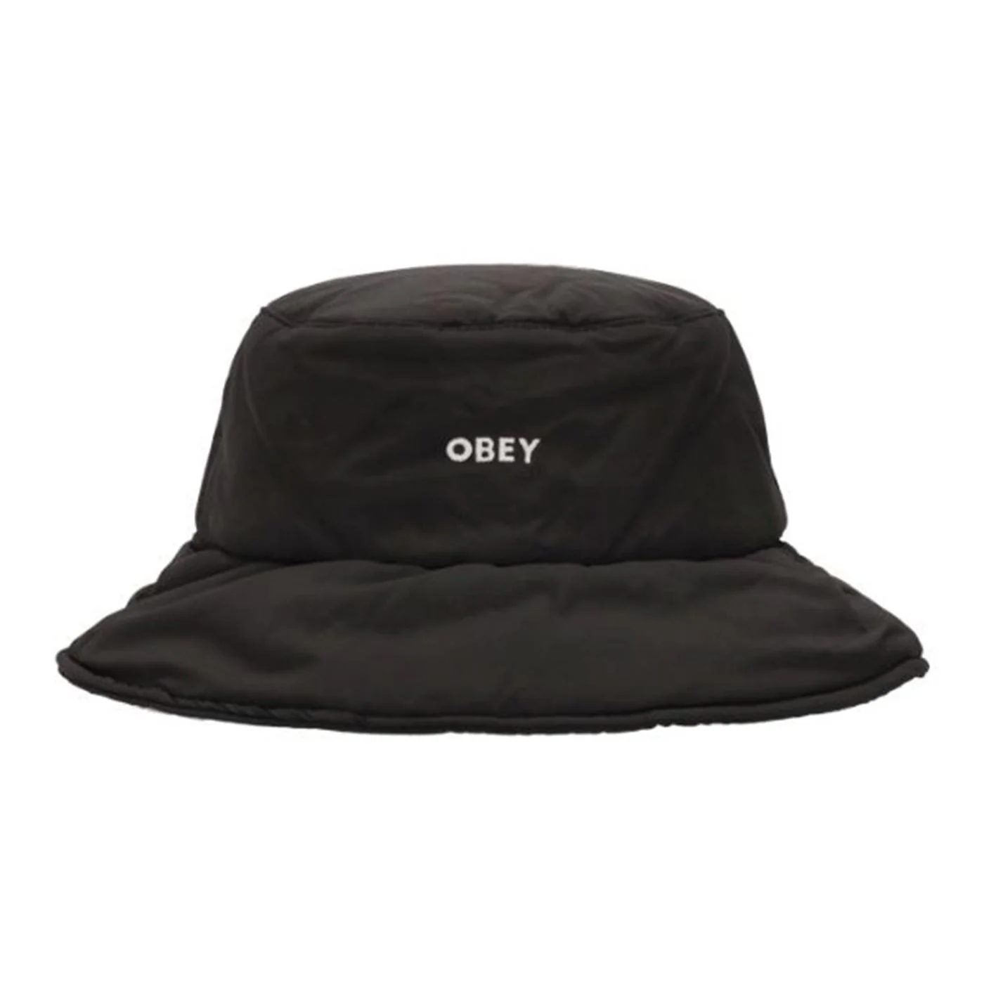 Obey Insulated Bucket Hat Black - Cappello da Pescatore Nero Uomo OBEY