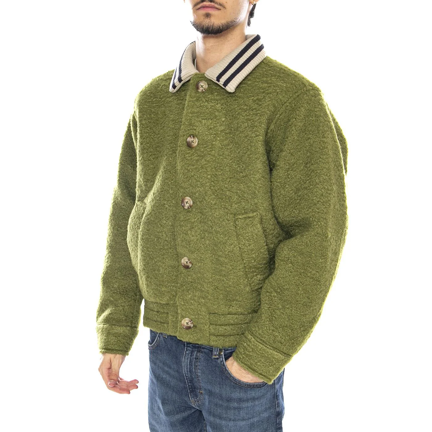 Saunders Blouson Jacket Brown - Giacca Uomo Marrone Uomo OBEY