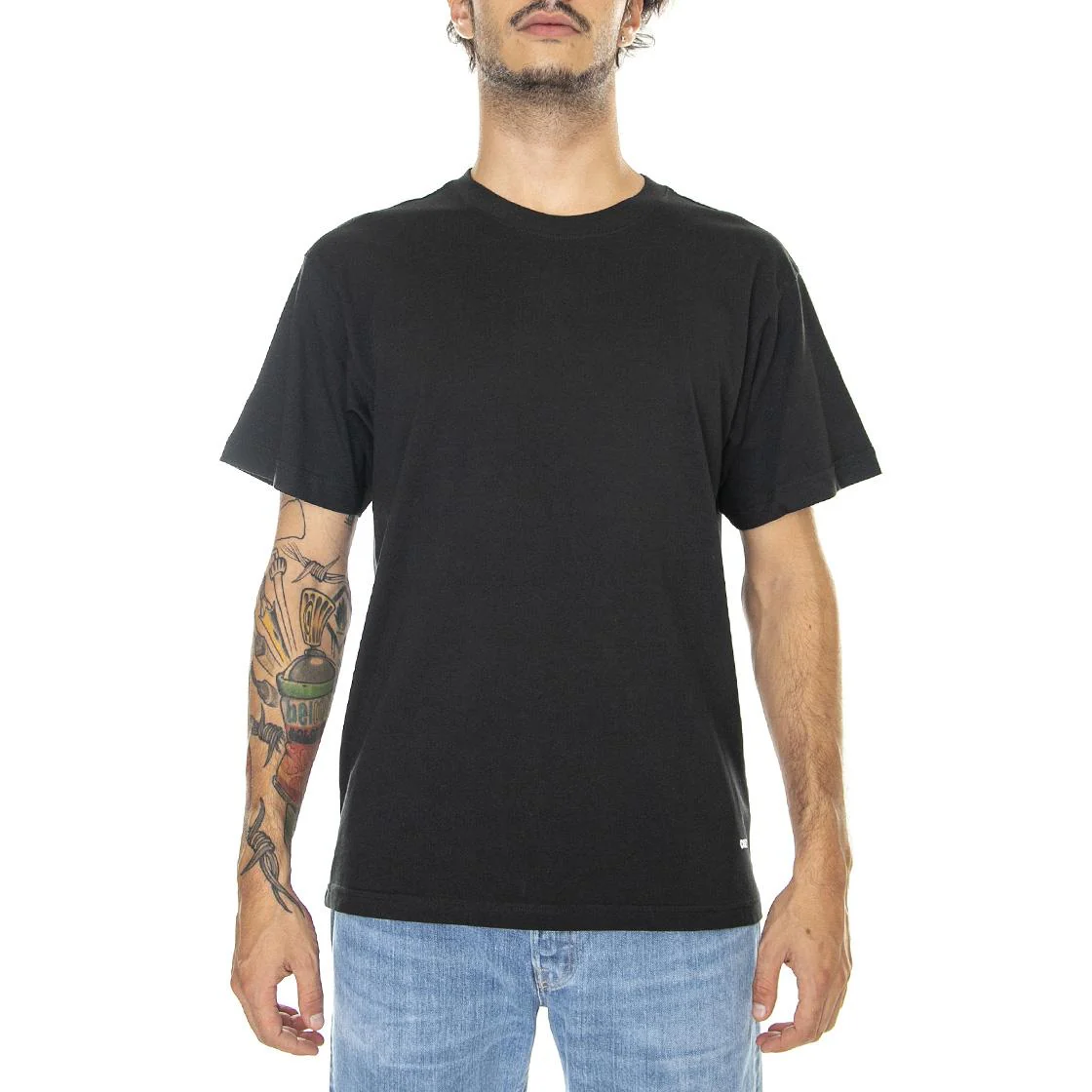 Standard Organic Tee SS 2 Pack Essential Black - Confezione da Due Magliette Girocollo Uomo Nere Uomo OBEY - Image 2