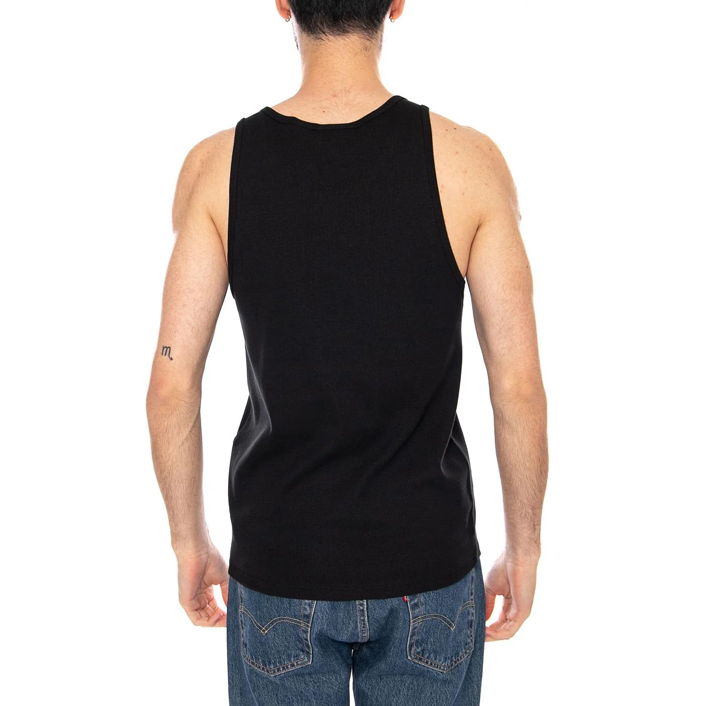 STANDARD RIB TANK 2 PACK BLACK - Set da Due Canotte Uomo Nere Uomo OBEY - Image 3