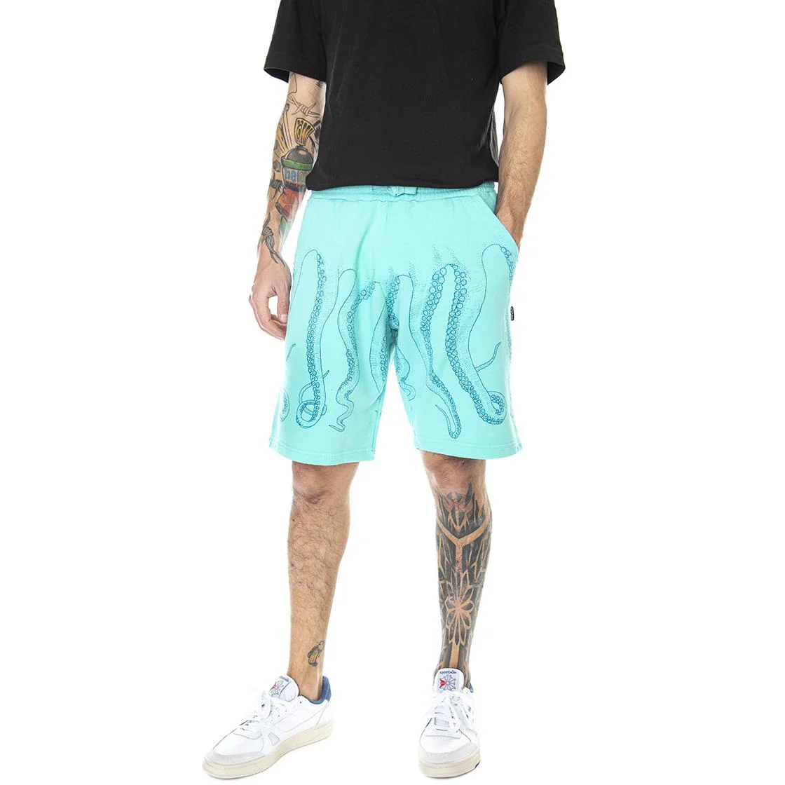 Octopus Dyed - Bermuda Uomo Verdi / Acquamarin  Uomo OCTOPUS