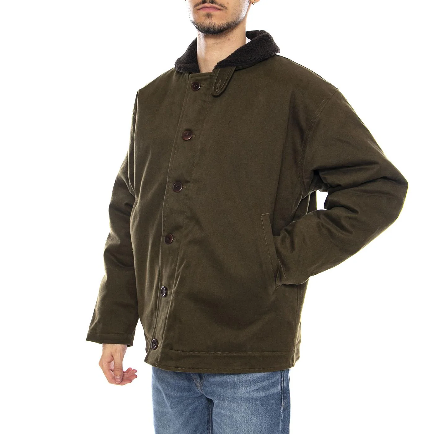Mermoz Jacket -- Giacca Uomo Kaki Uomo OLOW
