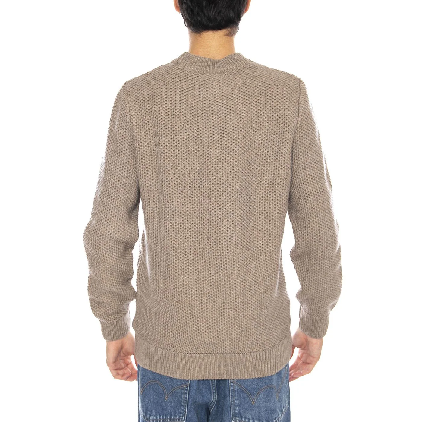 Sablons Olow Sweater Green - Maglione Girocollo Uomo Verde Uomo OLOW - Image 3