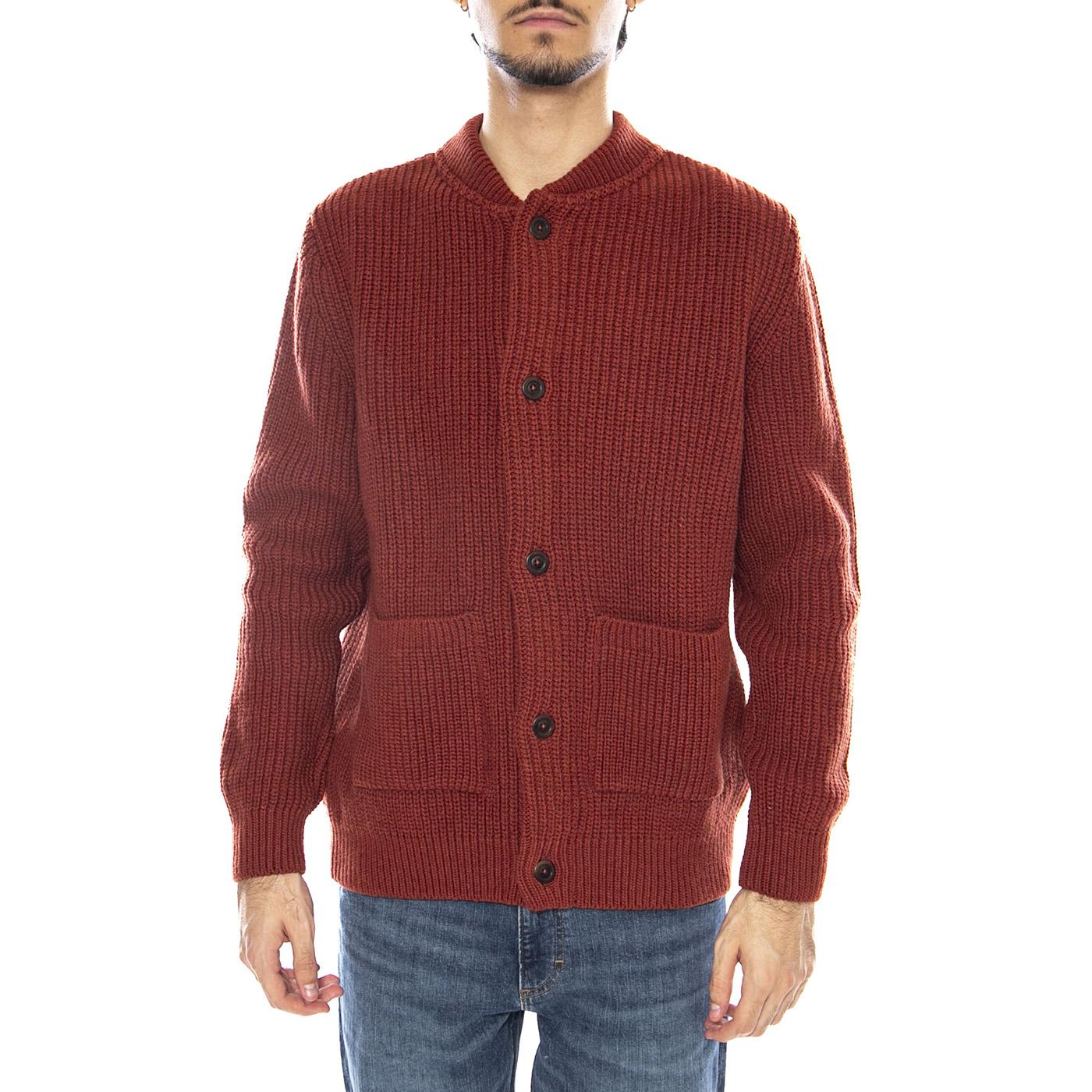Tricot Orange -- Cardigan Uomo Arancione Uomo OLOW - Image 2
