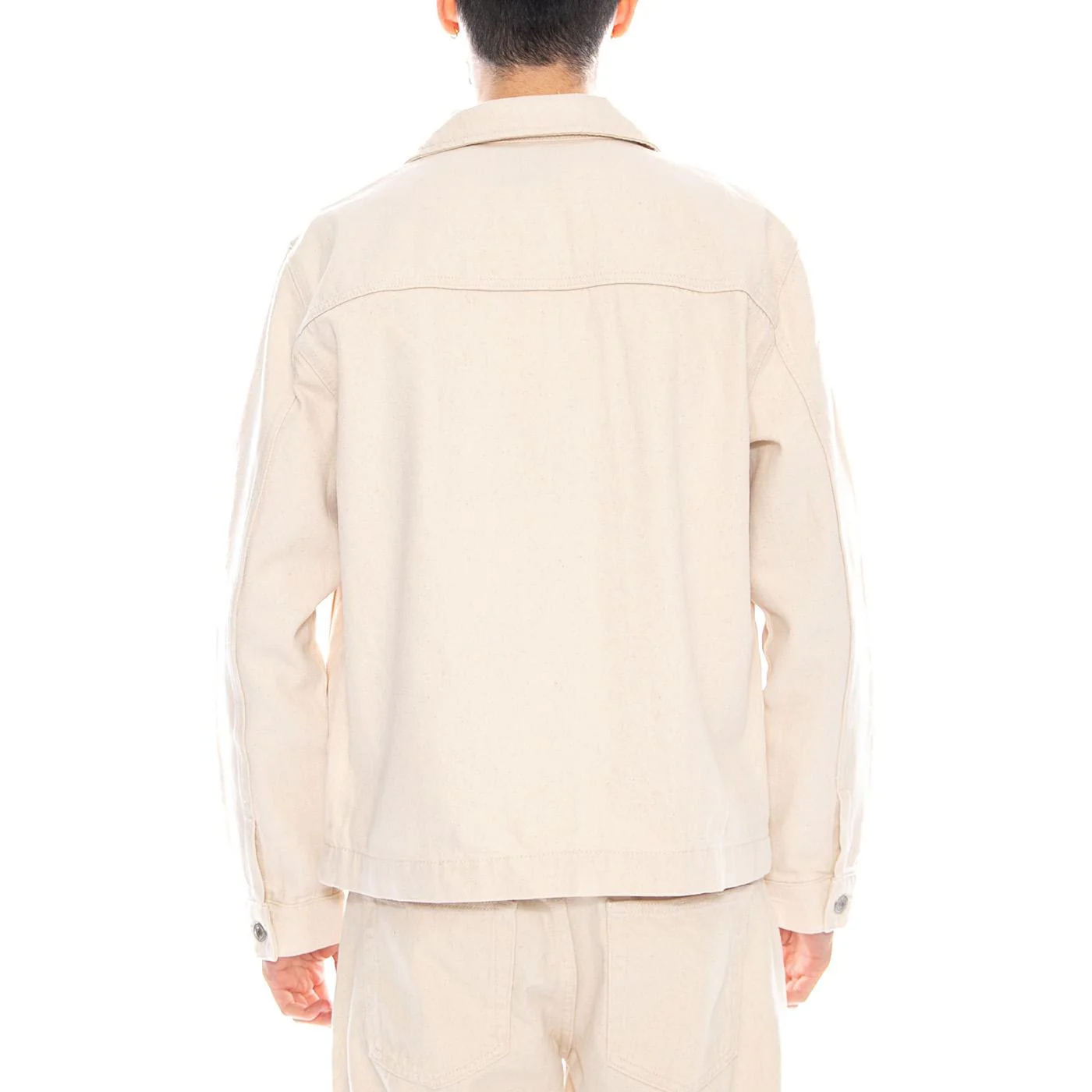 Cassel 5559 PIM Ecru DNM Jacket NOOS - Giacca Uomo Bianca Uomo ONLY & SONS - Image 3