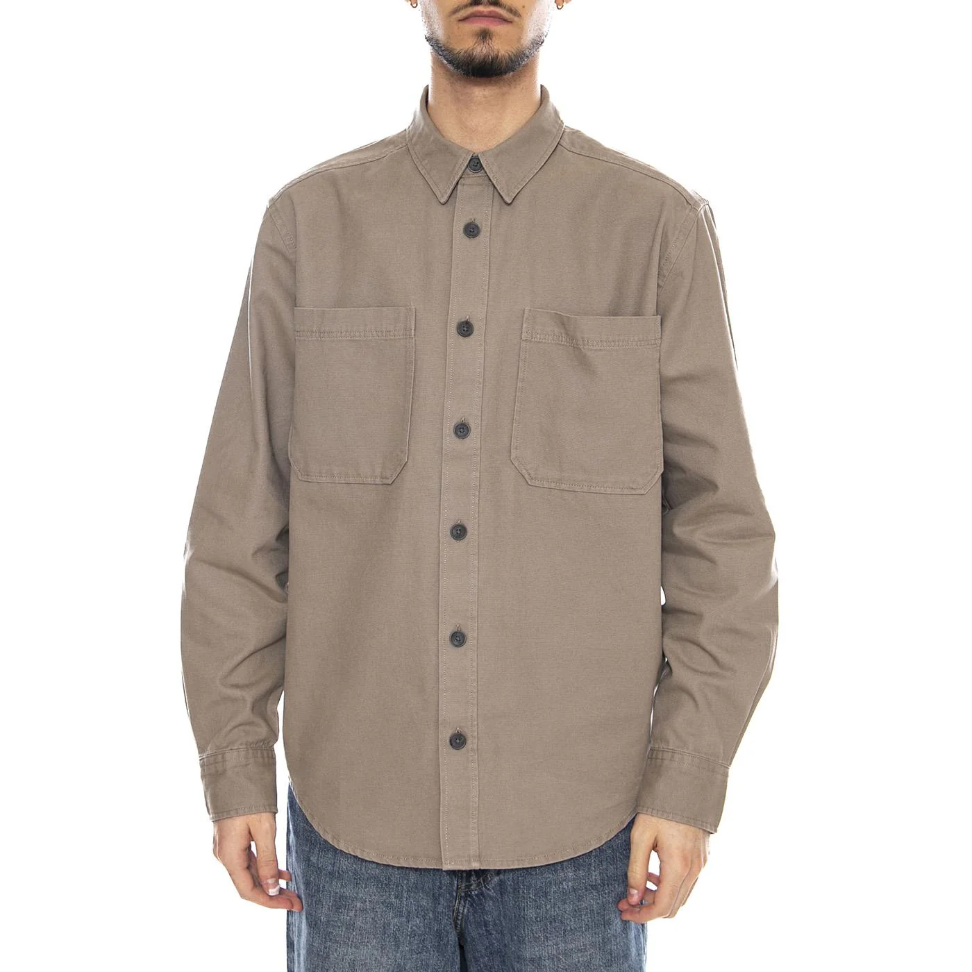 ONSALP Canvas Overshirt - Desert Taupe - Camicia Uomo Uomo ONLY & SONS - Image 2