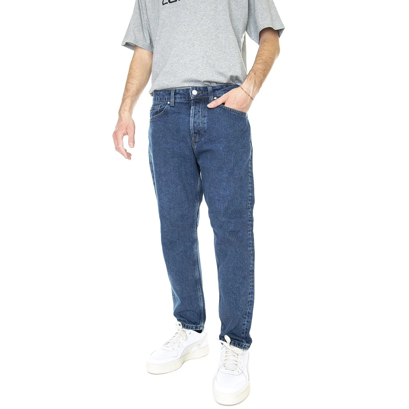 Onsavi Beam D.Blue PK 1420 Noos Blue Denim - Pantaloni Denim Jeans Uomo Blu Uomo ONLY & SONS
