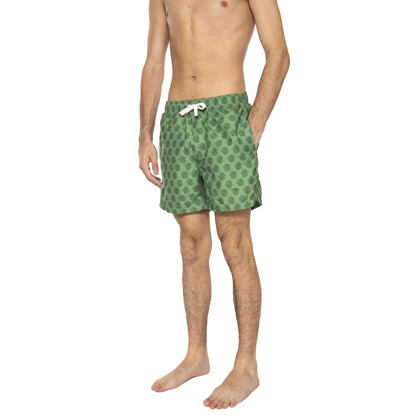 Onsbasile Life Swim Short AOP CS Garden Green - Costume da Bagno Uomo Verde Uomo ONLY & SONS
