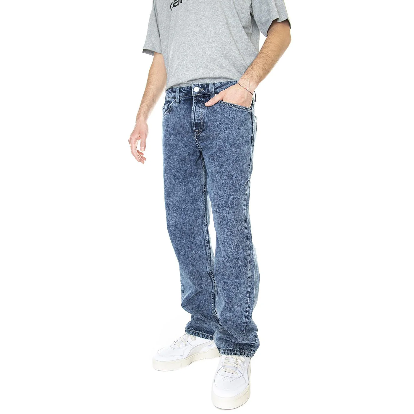 Onsedge Loose M.Blue PK 2399 Noos Blue Denim - Pantaloni Denim Jeans Uomo Blu Uomo ONLY & SONS