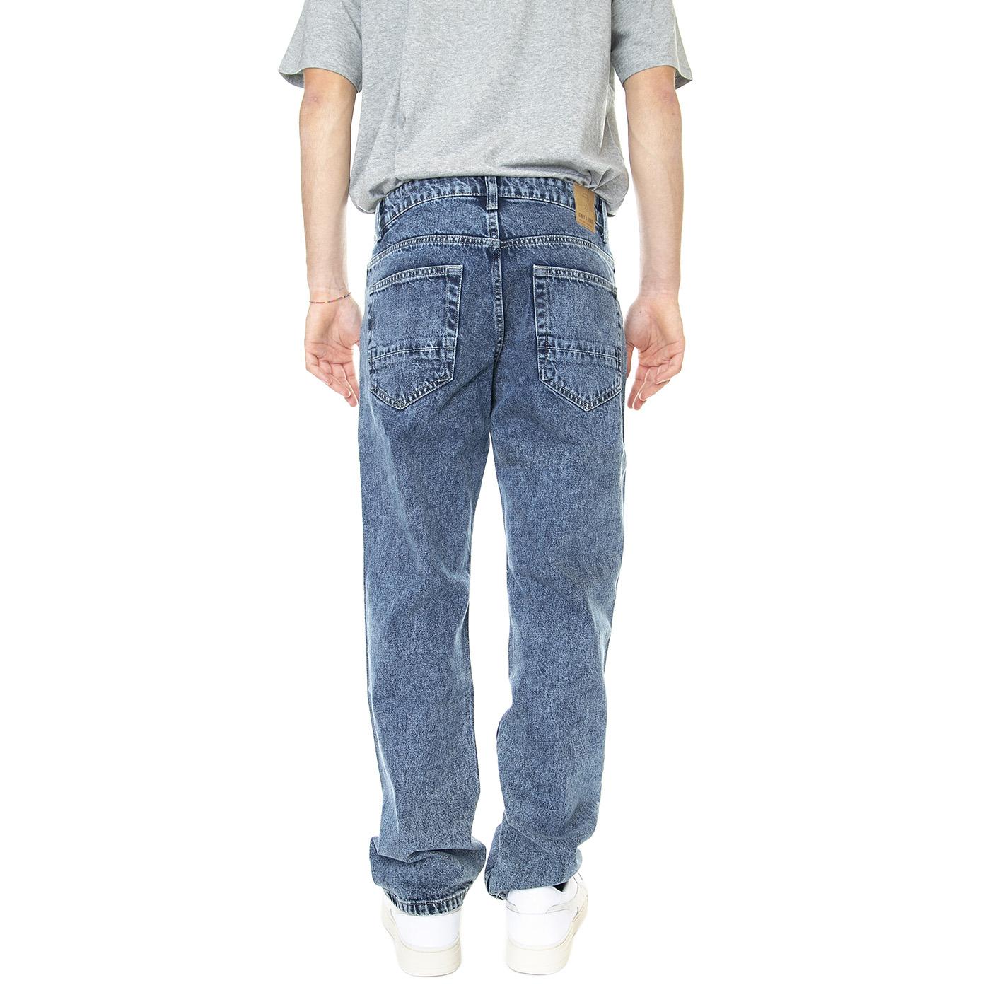 Onsedge Loose M.Blue PK 2399 Noos Blue Denim - Pantaloni Denim Jeans Uomo Blu Uomo ONLY & SONS - Image 3