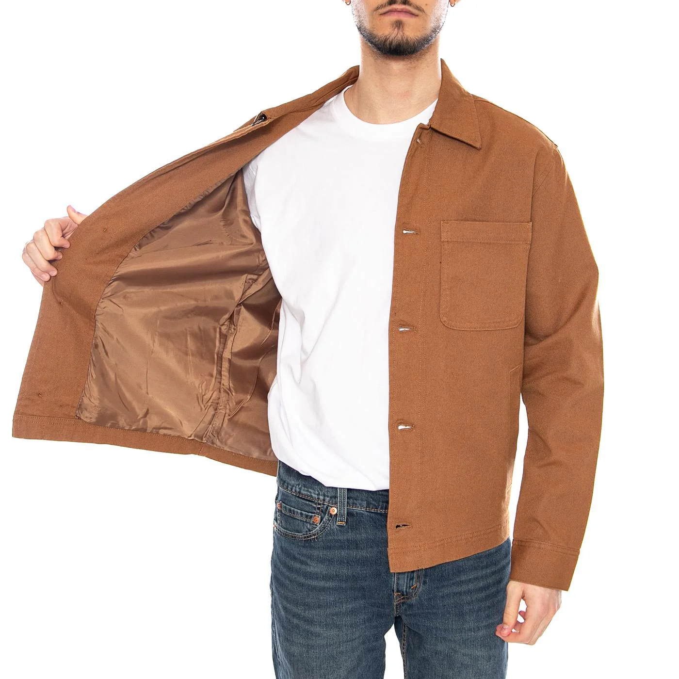 ONSRONNIE Toasted Coconut - Camicia Uomo Marrone Uomo ONLY & SONS - Image 4