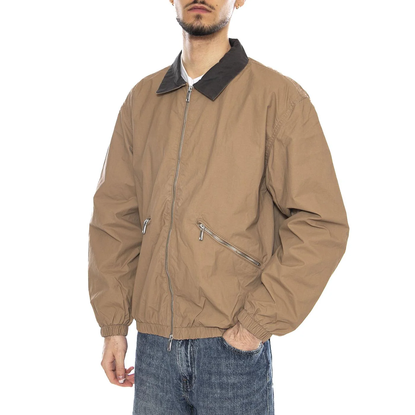 ONSWILLIAM Jacket OTW - Elmwood - Giacca con Zip Uomo Marrone Uomo ONLY & SONS