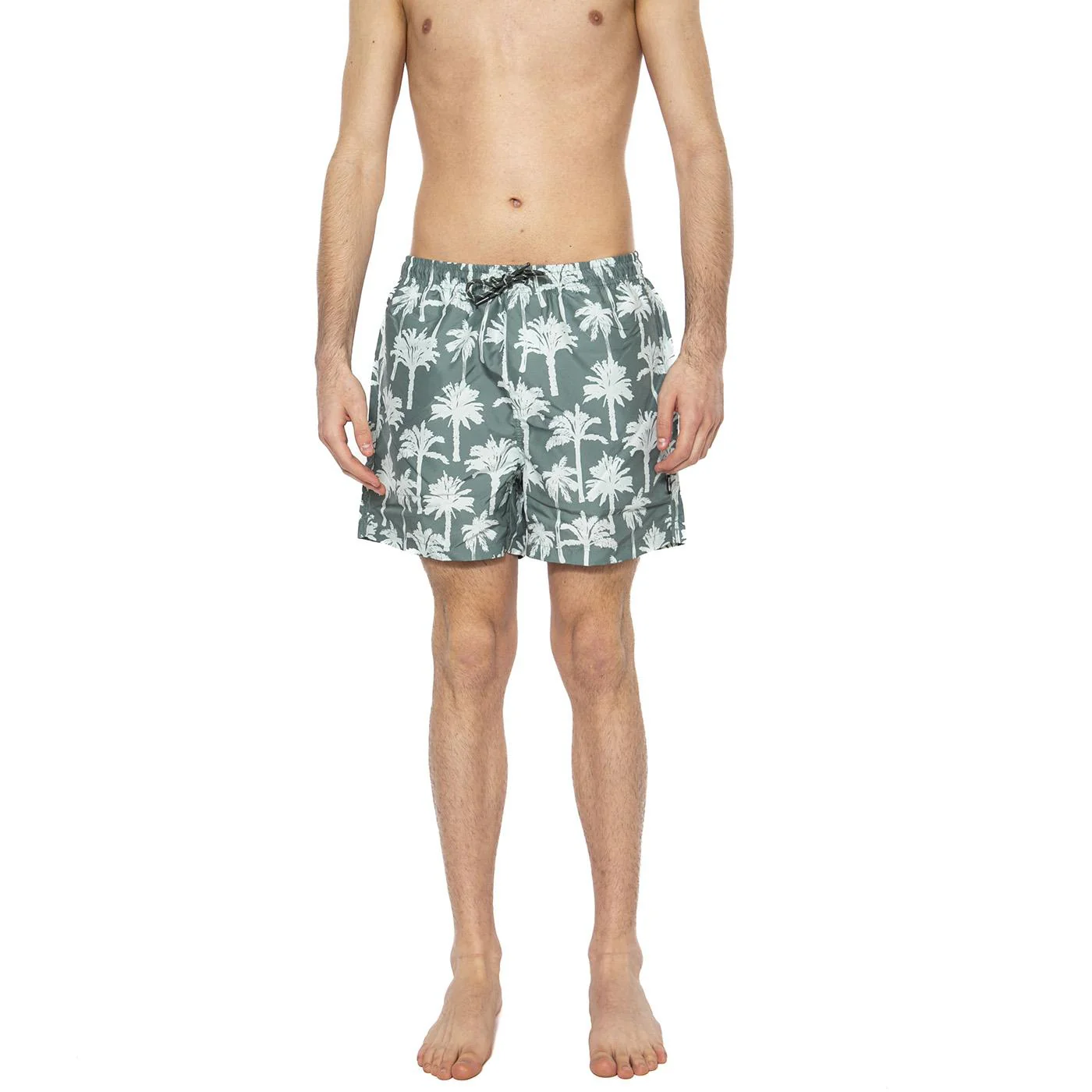 Tedswim Short Palms AOP Dark Forest - Costume da Bagno Uomo Verde Uomo ONLY & SONS - Image 2