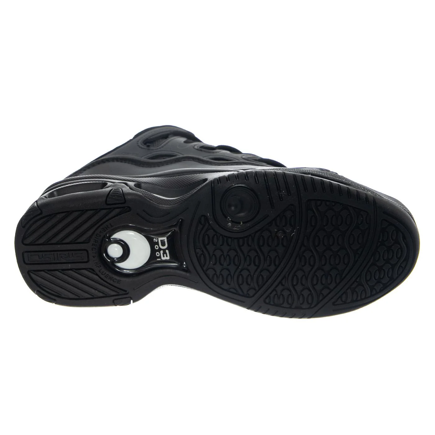 D3 2001 (25th) Footwear Black/Black/Black - Scarpe Stringate Uomo Nera Uomo OSIRIS - Image 5
