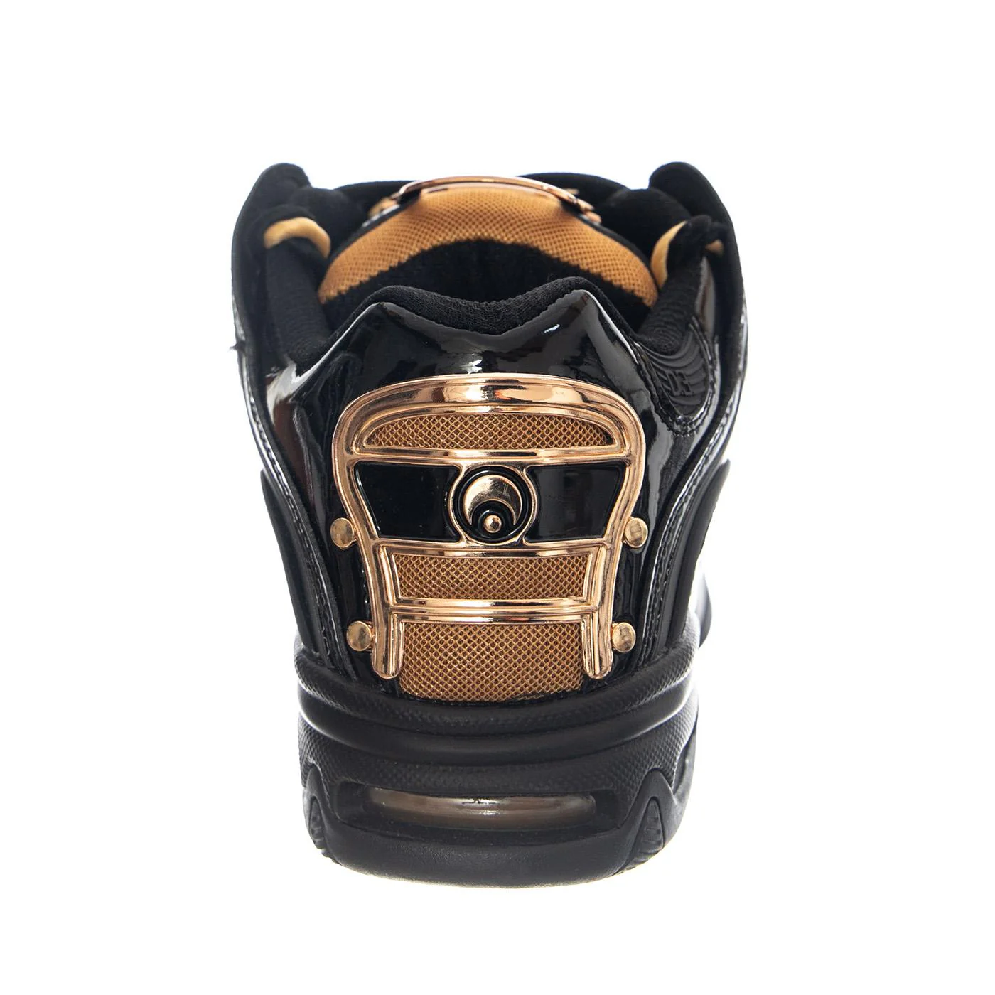 D3 2001 (25th) Footwear Black/Gold - Scarpe Stringate Uomo Nera Uomo OSIRIS - Image 4