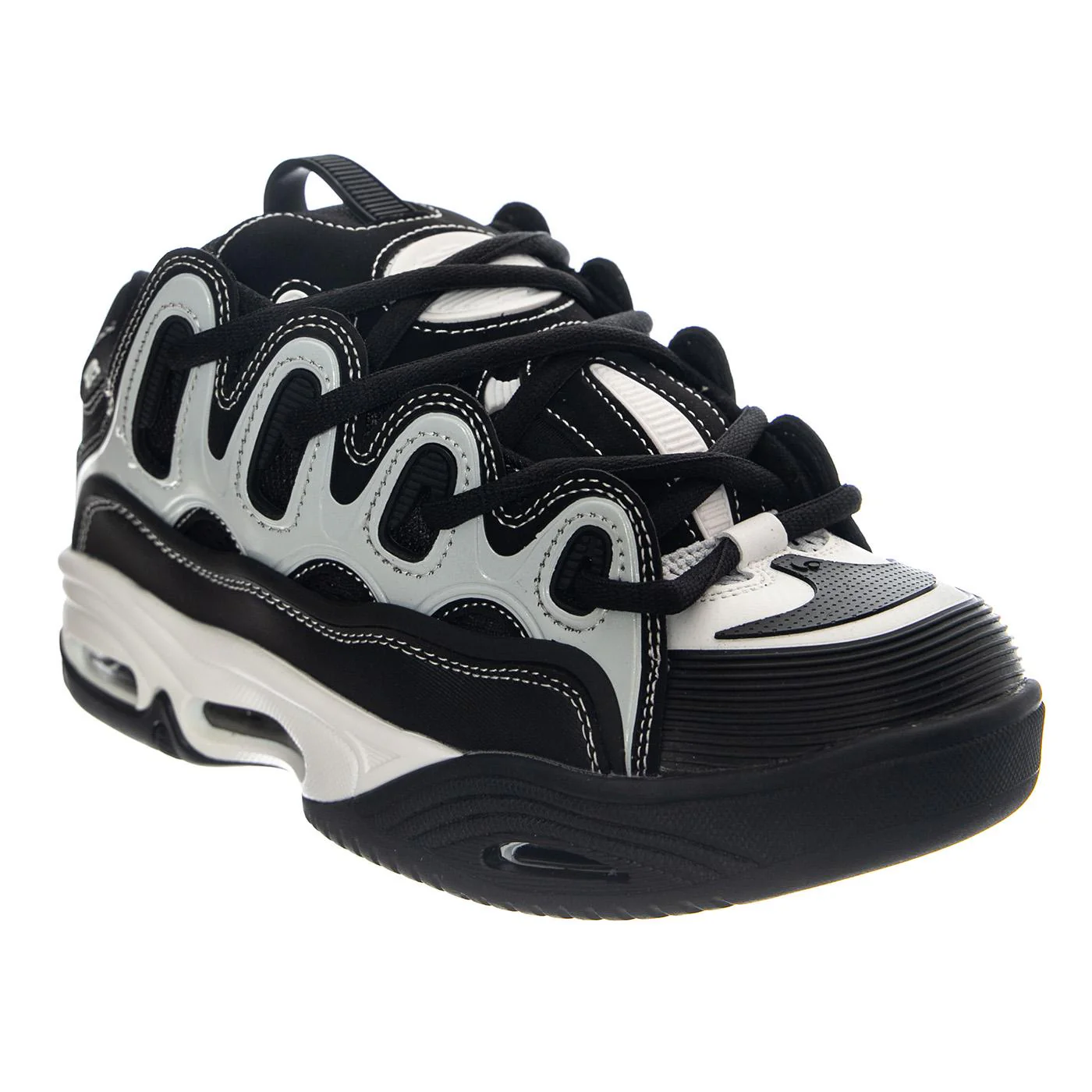 D3 2001 (25th) Footwear Black/White/Red - Scarpe Stringate Uomo Multicolore  Uomo OSIRIS - Image 2