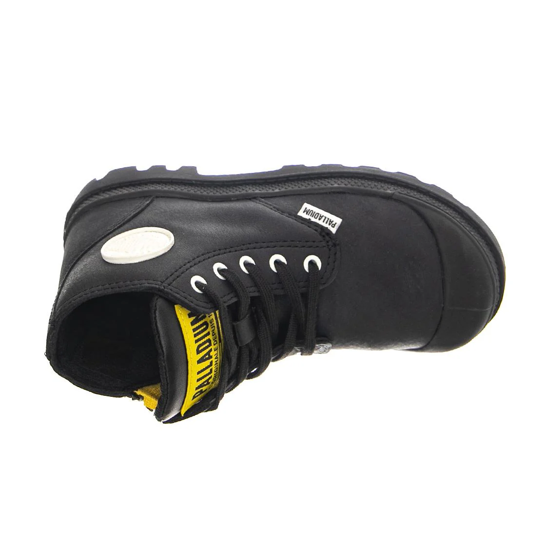 Pampa Mid Lth Zip - Stivaletti Bambino Neri Bambino PALLADIUM - Image 6
