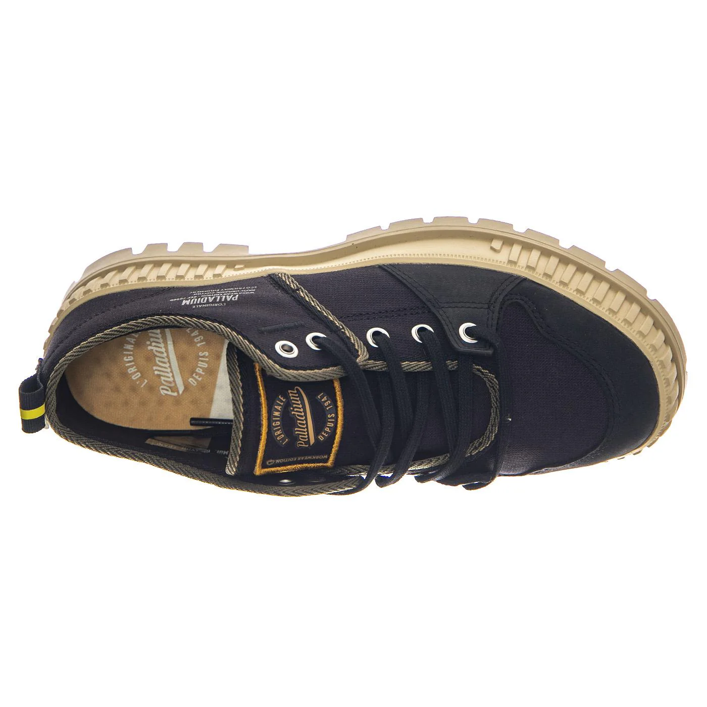 Pallashock Lo WW Black - Scarpe Profilo Basso Uomo Nere Uomo PALLADIUM - Image 6