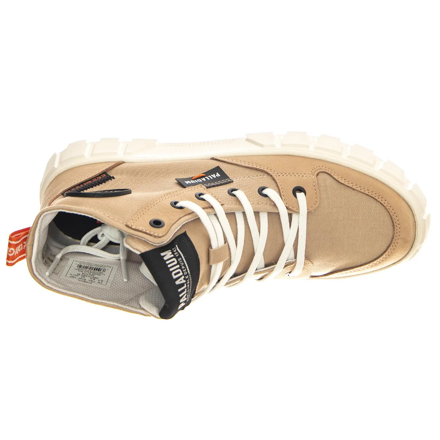 PALLATOWER HI NUDE DUST - Stivaletti Stringati Donna Beige  Donna PALLADIUM - Image 6