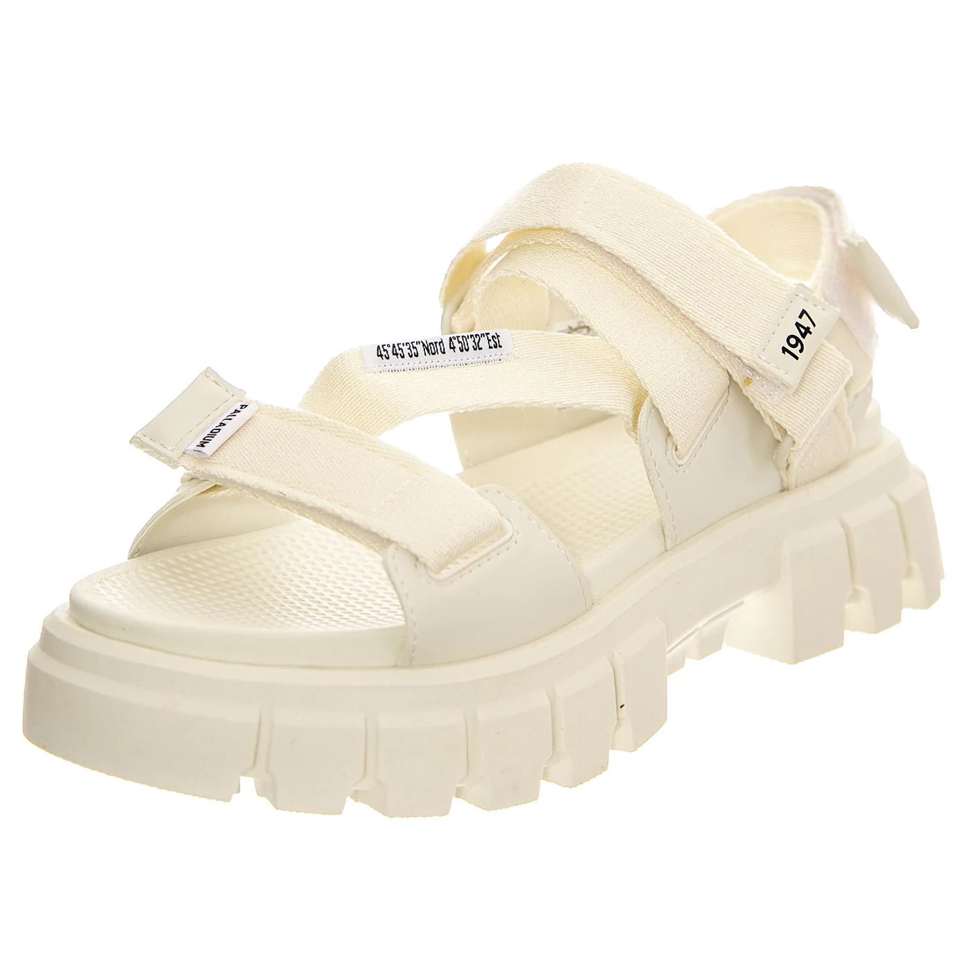 Revolt Sandal Mono Star White - Sandali Donna Bianchi Donna PALLADIUM