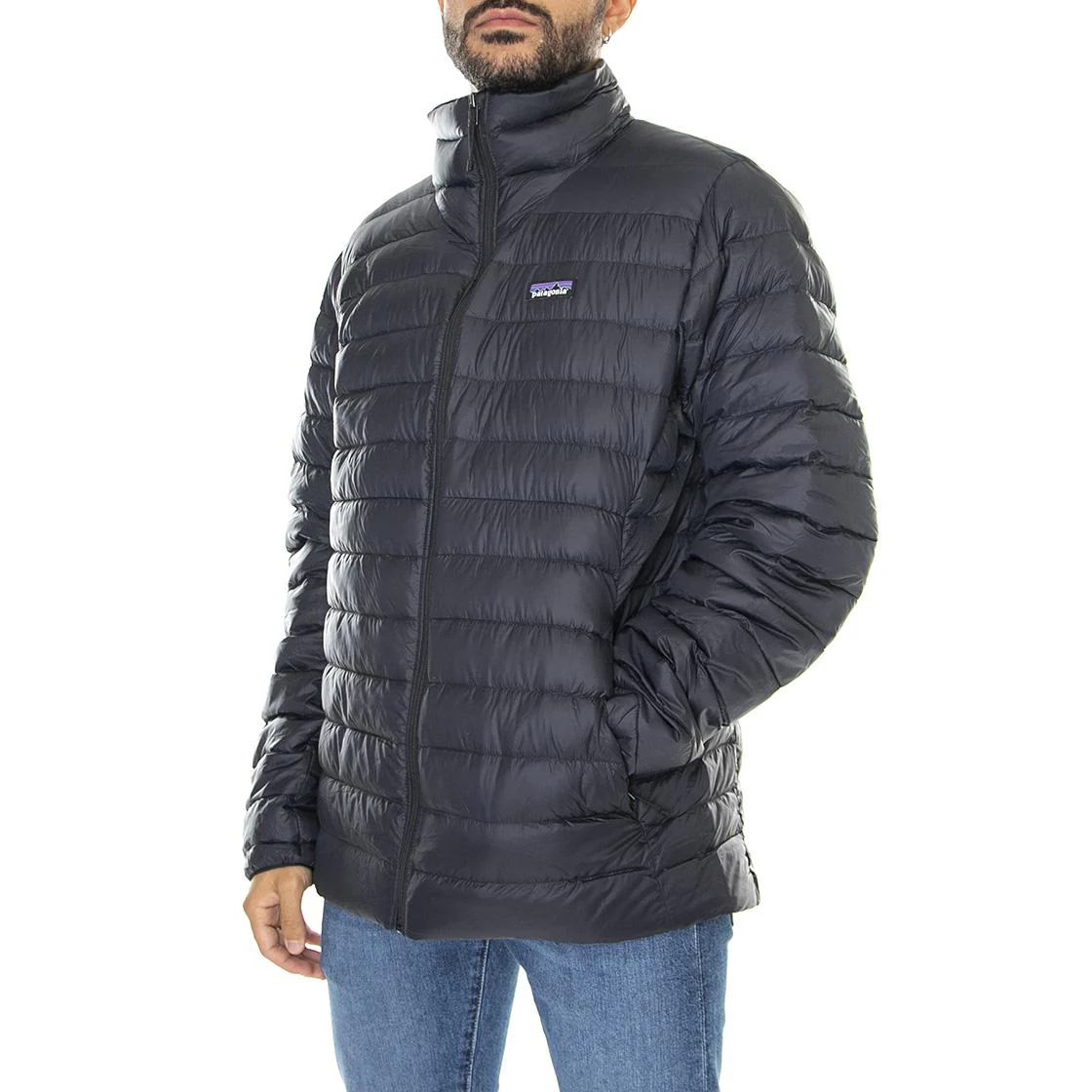 M's Down Sweater Black - Giacca Invernale Uomo Nera Uomo PATAGONIA