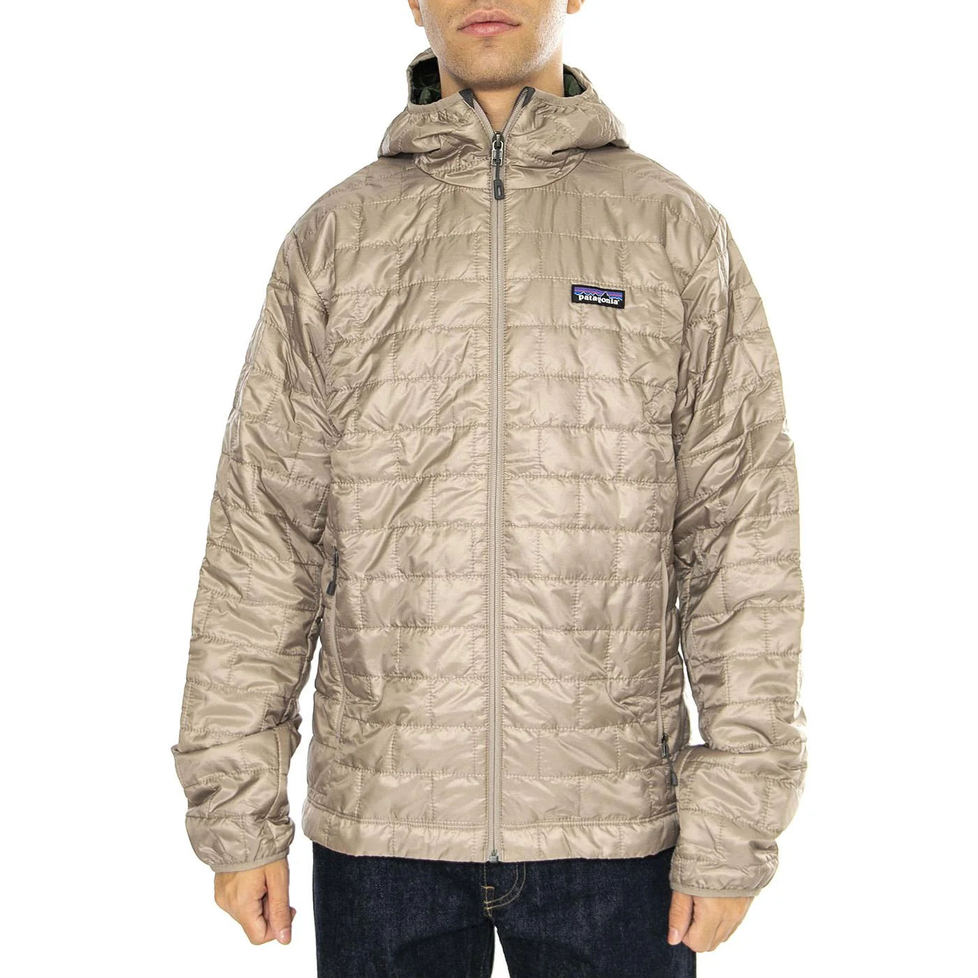 M's Nano Puff Hoody-SBDY - Giacca Uomo Beige  Uomo PATAGONIA - Image 2