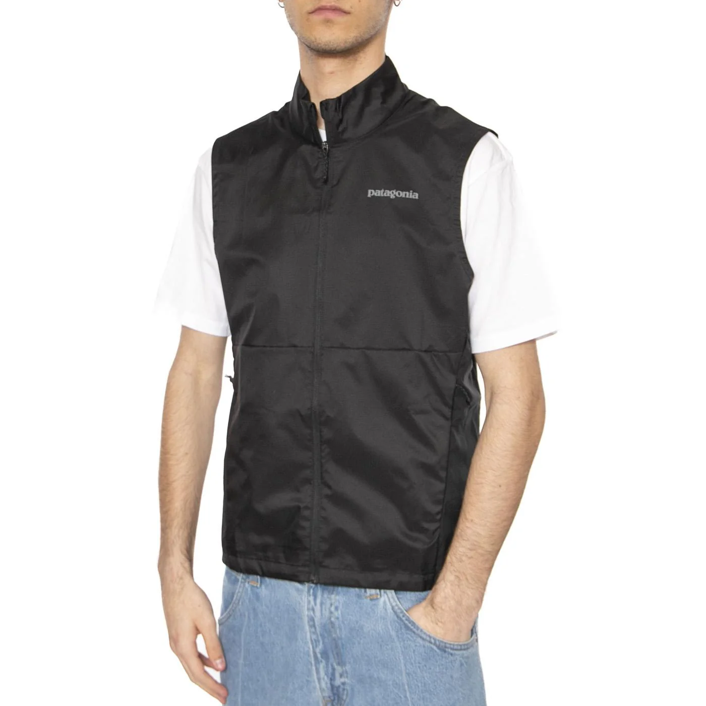 M's Trail Craft Vest Black - Giacca Smanicata Uomo Nera Uomo PATAGONIA