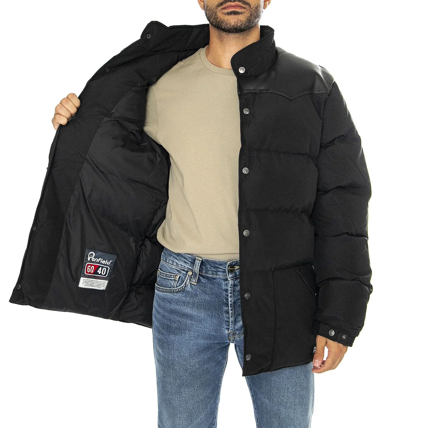 Pellam Jacket Black - Giacca Uomo Nera Uomo PENFIELD - Image 4