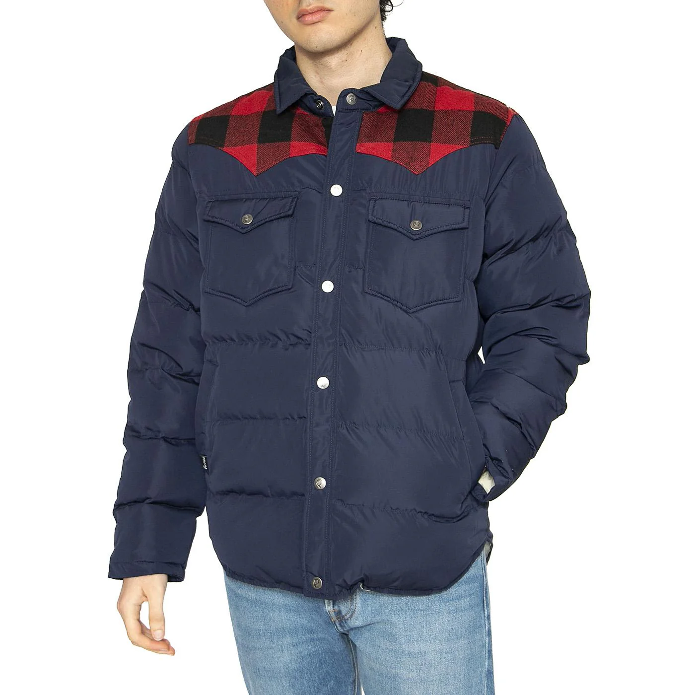 Rockford Primaloft Jacket Navy Blazer - Giacca Smanicata Uomo Blu  Uomo PENFIELD