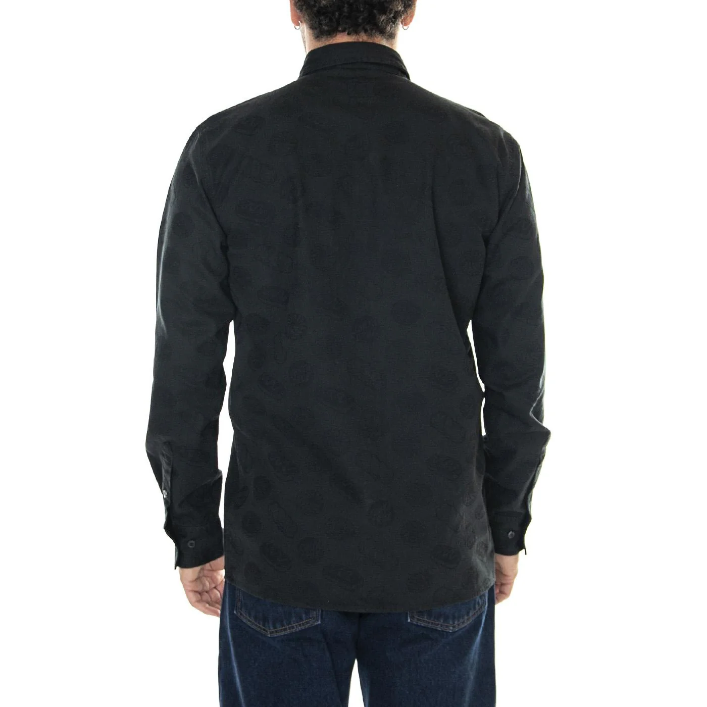 M' McCoy Donut Dog Shirt Black - Camicia Uomo Nera  Uomo SANTA CRUZ - Image 3