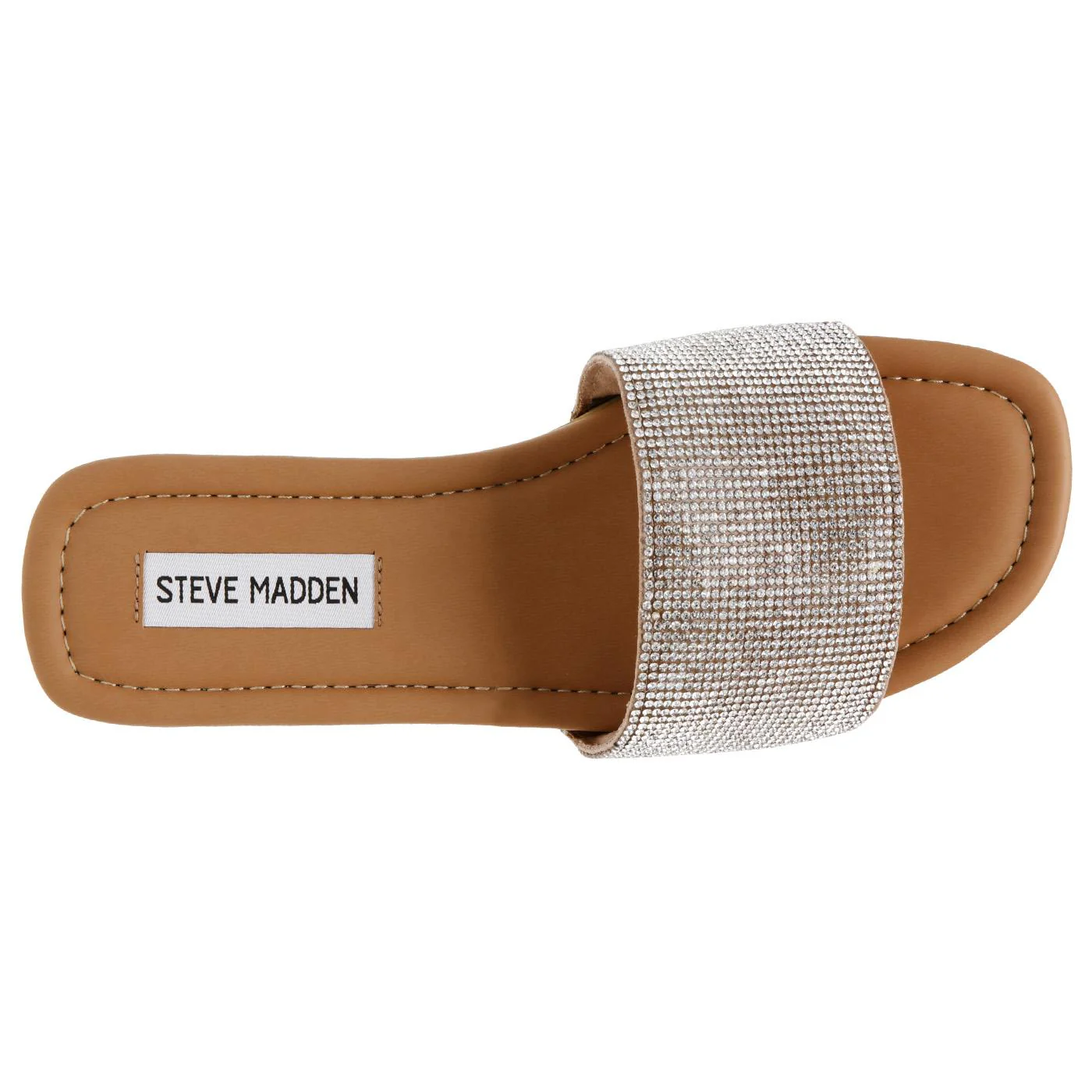 Adaze Rhinestone Micro with Clear Jellystone - Sandali Donna Argento Donna STEVE MADDEN - Image 5