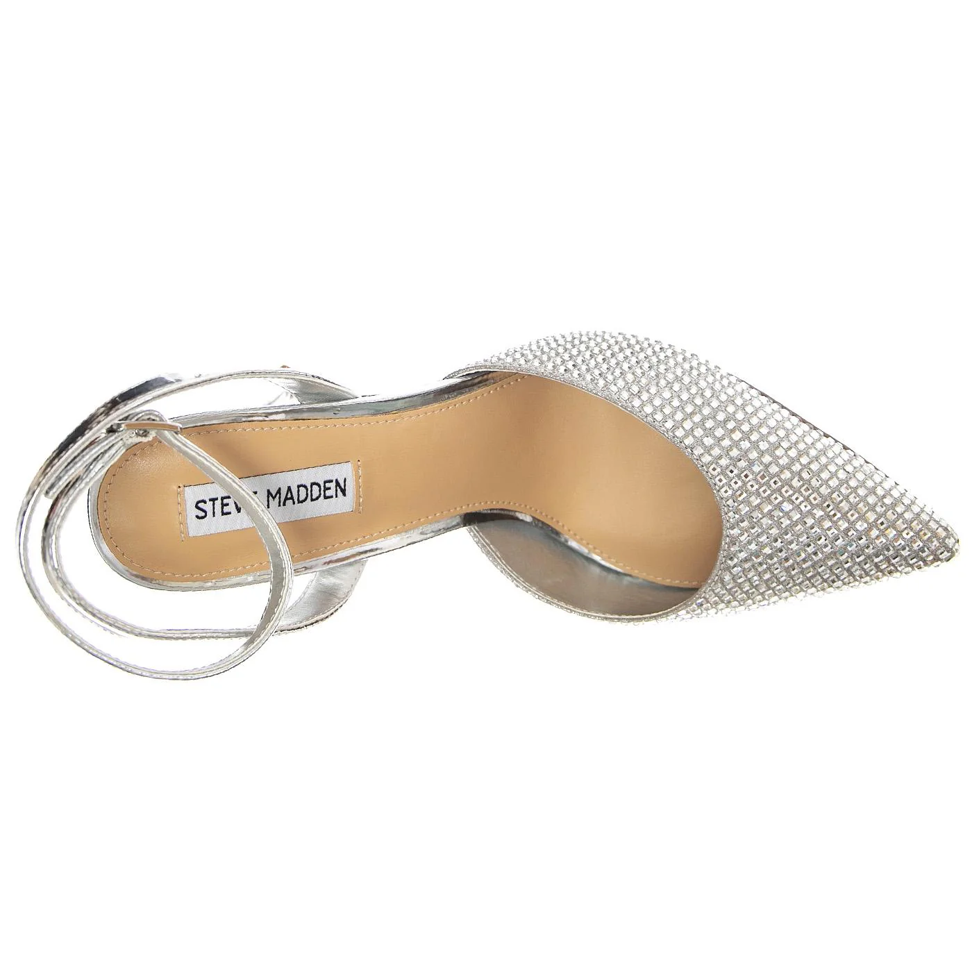 Alessi-R Rhinestone - Scarpe Décolleté Donna Argento  Donna STEVE MADDEN - Image 6