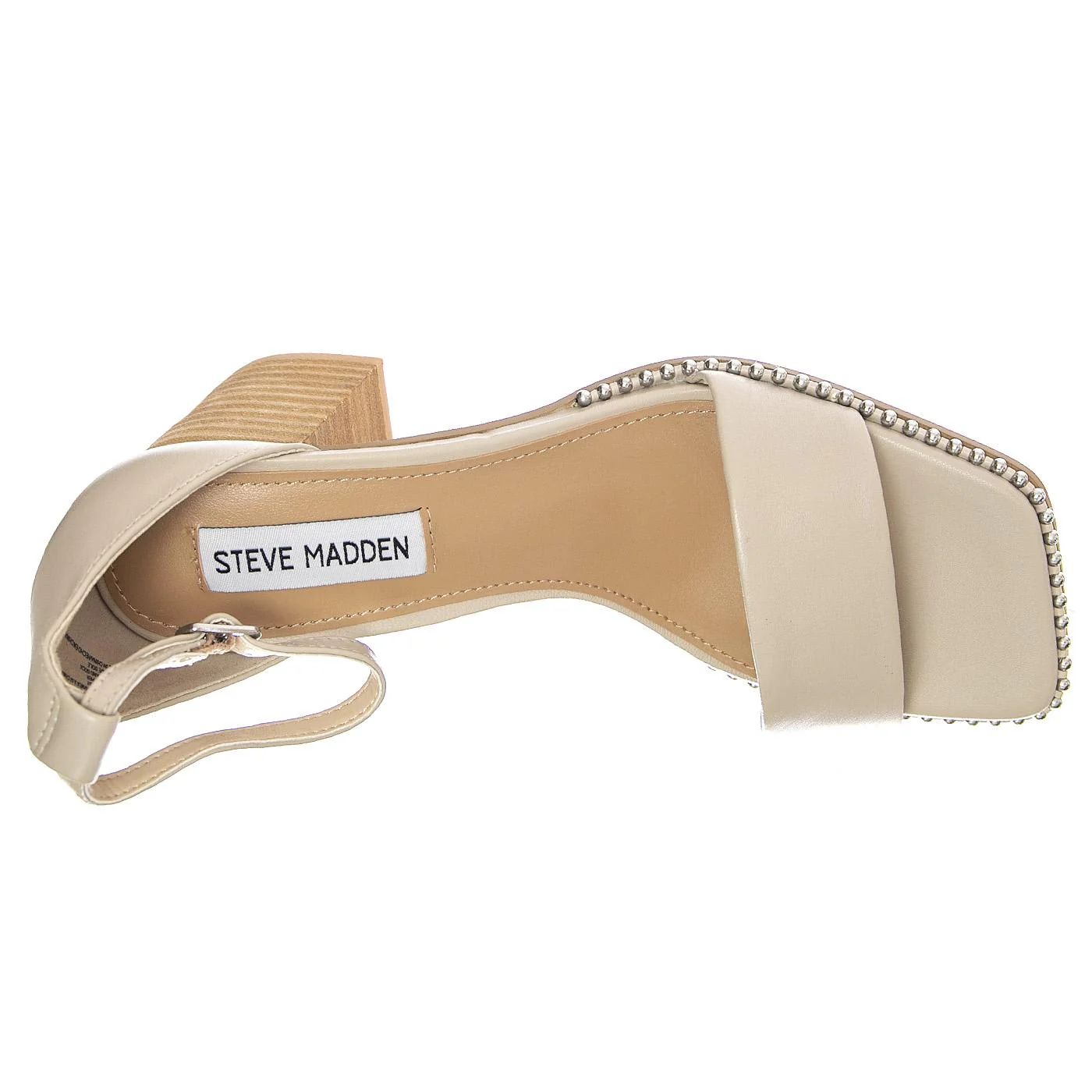 Aviation Bone Leath - Sandali Donna Beige Donna STEVE MADDEN - Image 6
