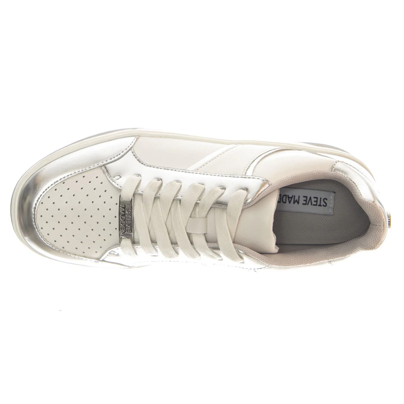 AXIS-SM SIL MULTI WHITE - Scarpe Stringate Donna Bianche Donna STEVE MADDEN - Image 6