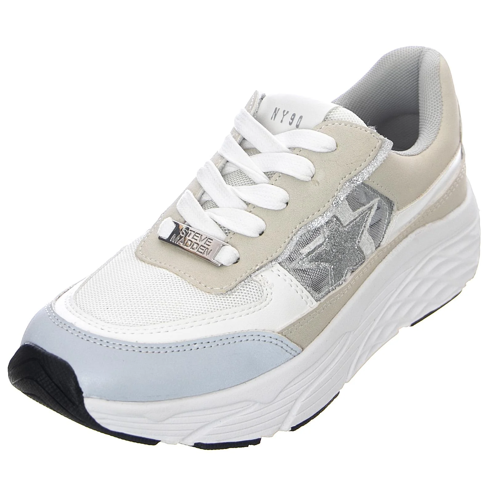 Francey Shoes - Corey - Scarpe Stringate Profilo Basso Donna Multicolore  Donna STEVE MADDEN