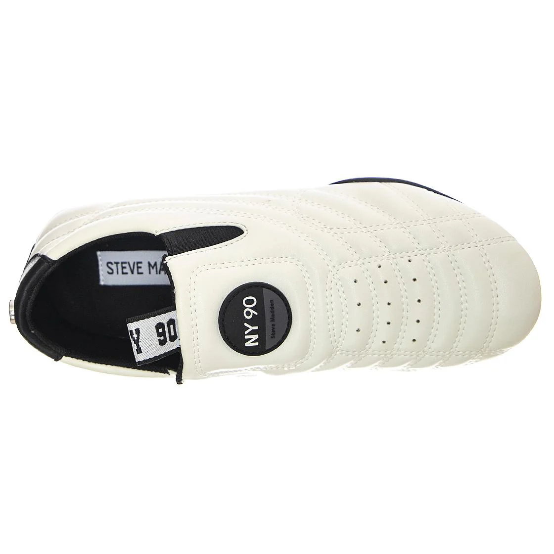 Namaste - Scarpe Stringate Profilo Basso Donna Bianche / Nere Donna STEVE MADDEN - Image 6