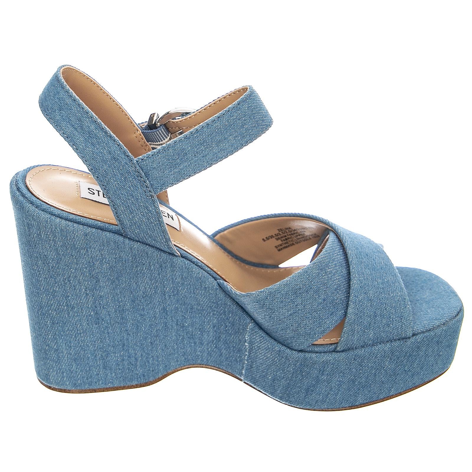Zelina - Sandali Donna Denim Blu  Donna STEVE MADDEN - Image 2