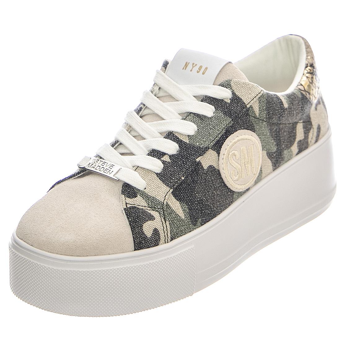 Optic - Scarpe Stringate Profilo Basso Donna Camo Donna STEVE MADDEN