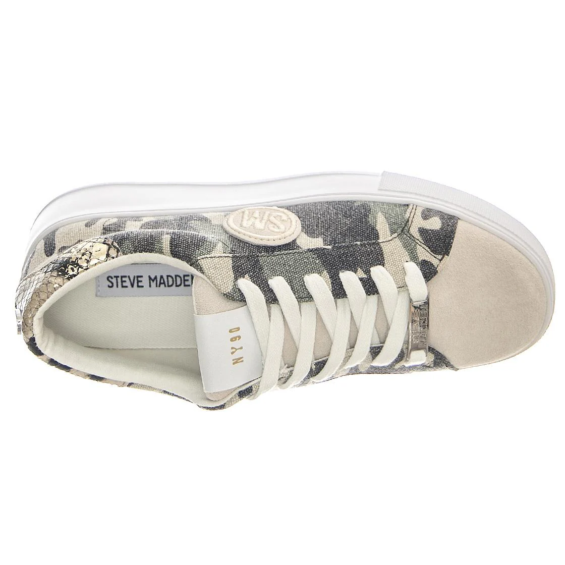 Optic - Scarpe Stringate Profilo Basso Donna Camo Donna STEVE MADDEN - Image 6