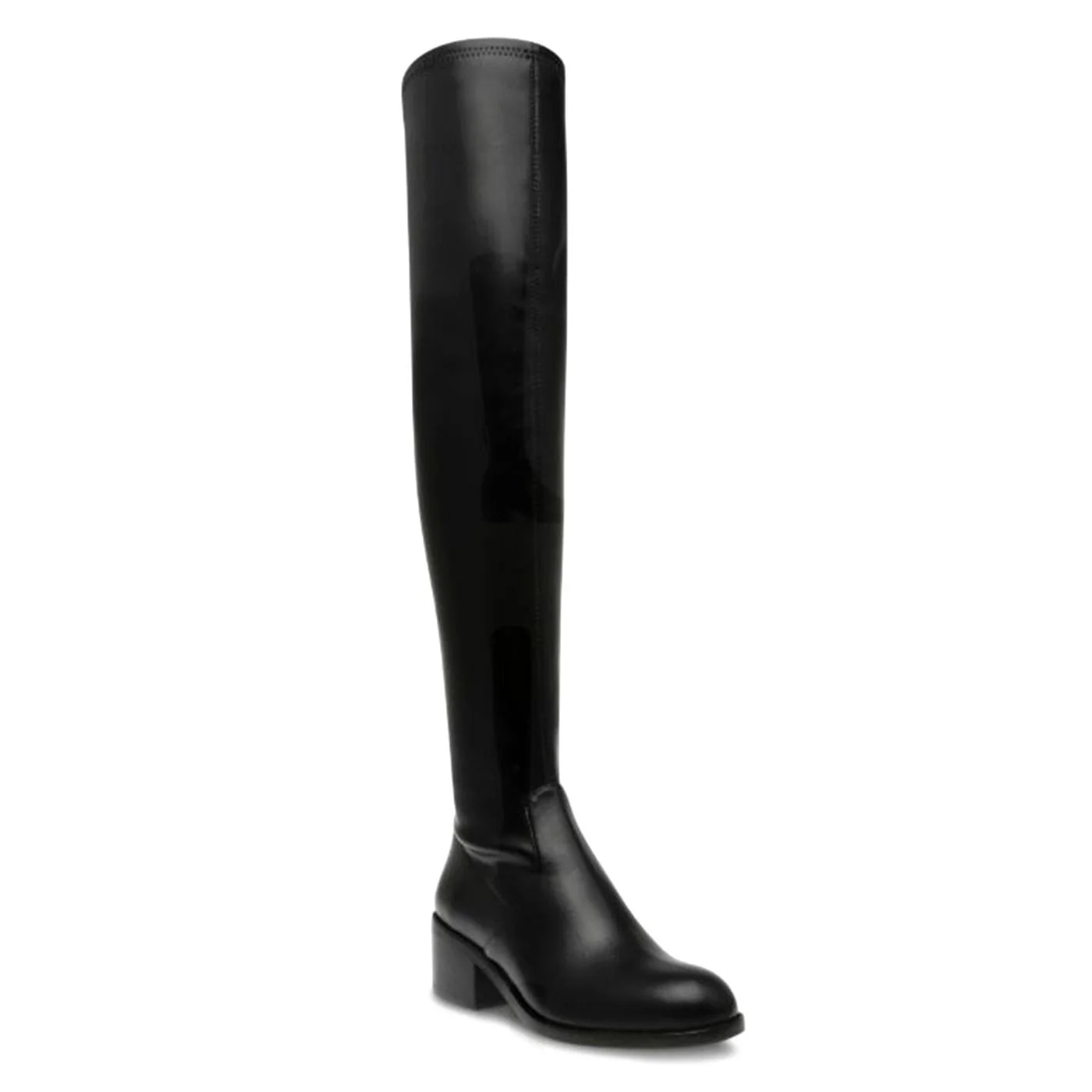 Courtside Black Pari - Stivali al Ginocchio Donna Neri  Donna STEVE MADDEN
