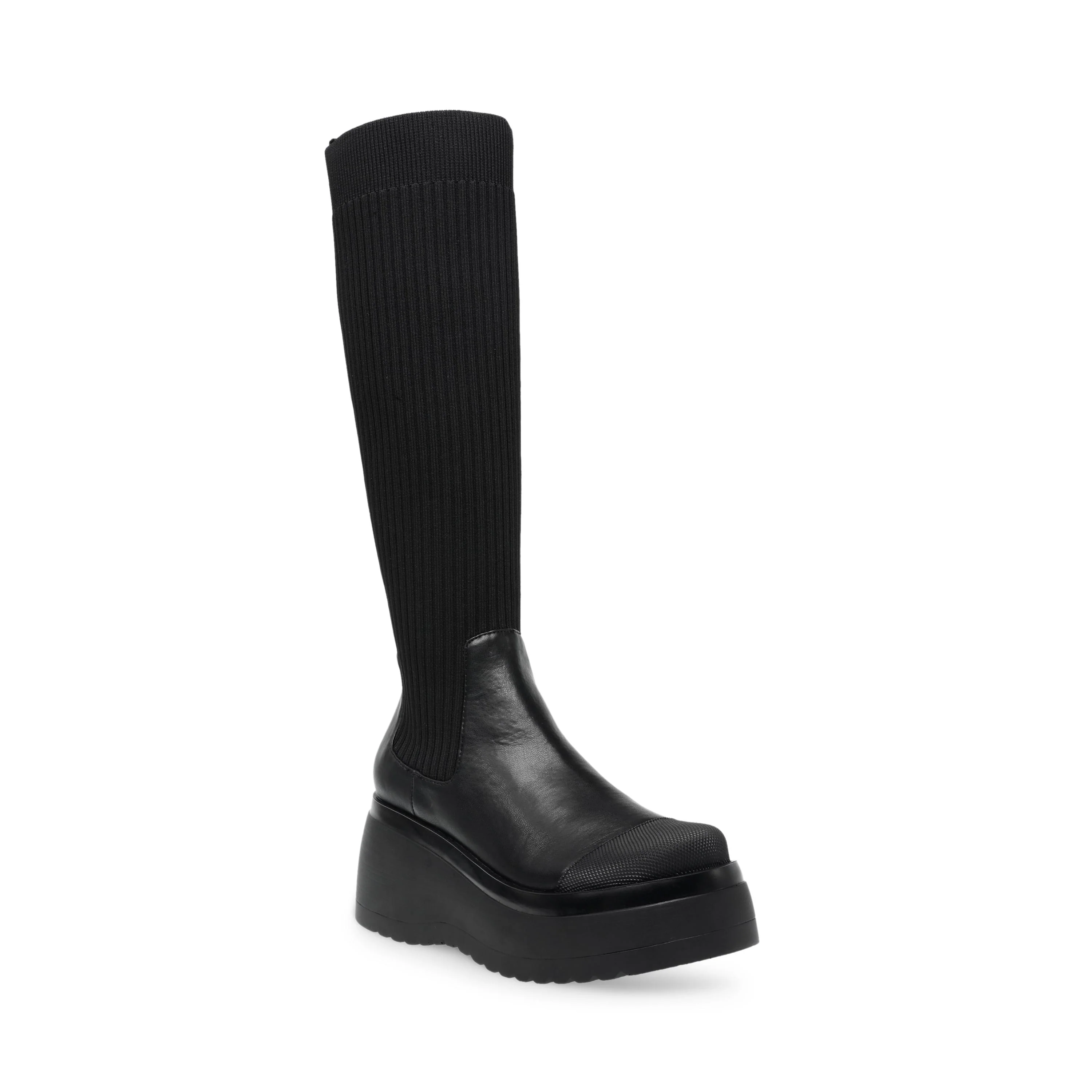 DAGGET BLACK - Stivali Alti Donna Neri  Donna STEVE MADDEN - Image 2
