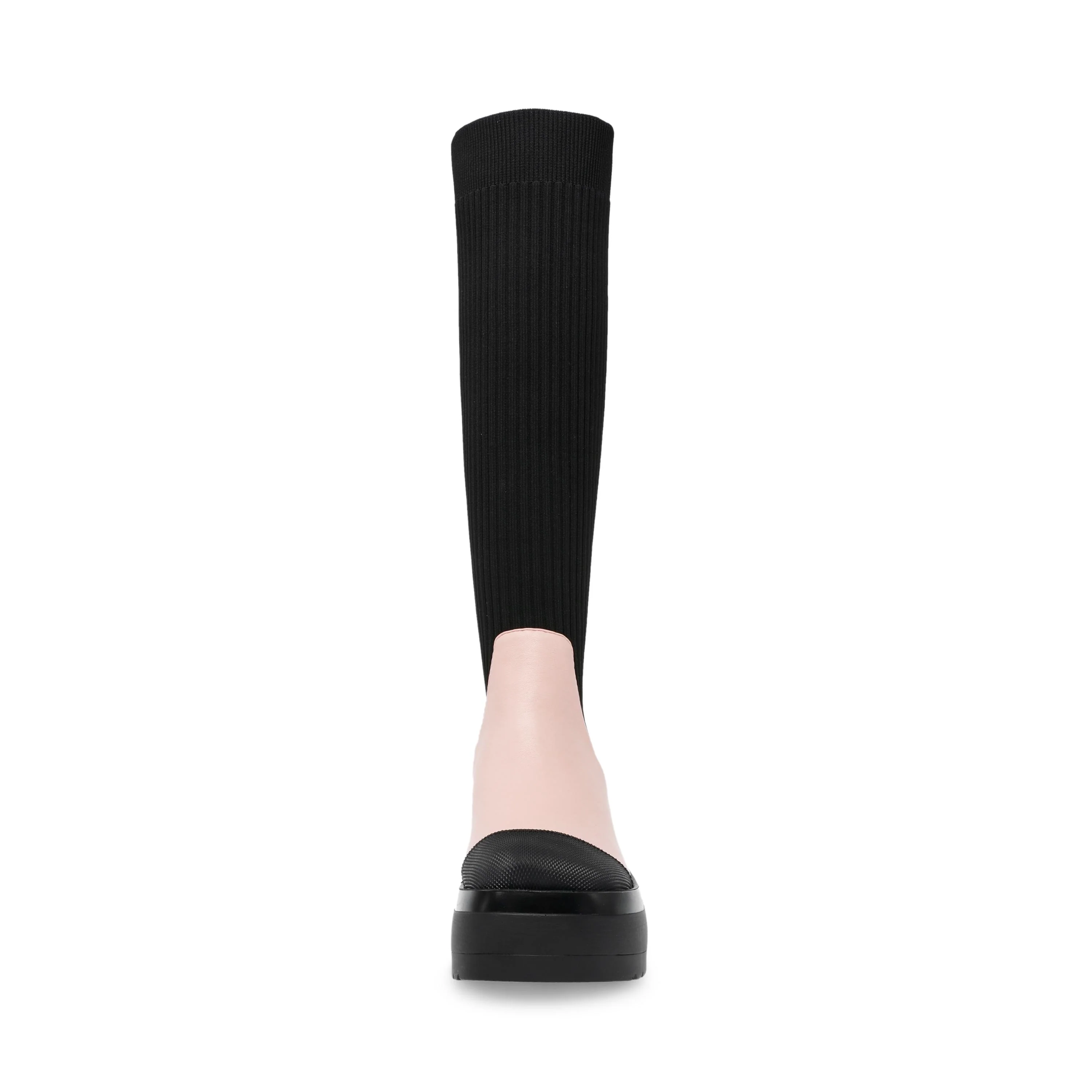 Dagget Pink / Black - Stivali Donna Rosa / Neri  Donna STEVE MADDEN - Image 3