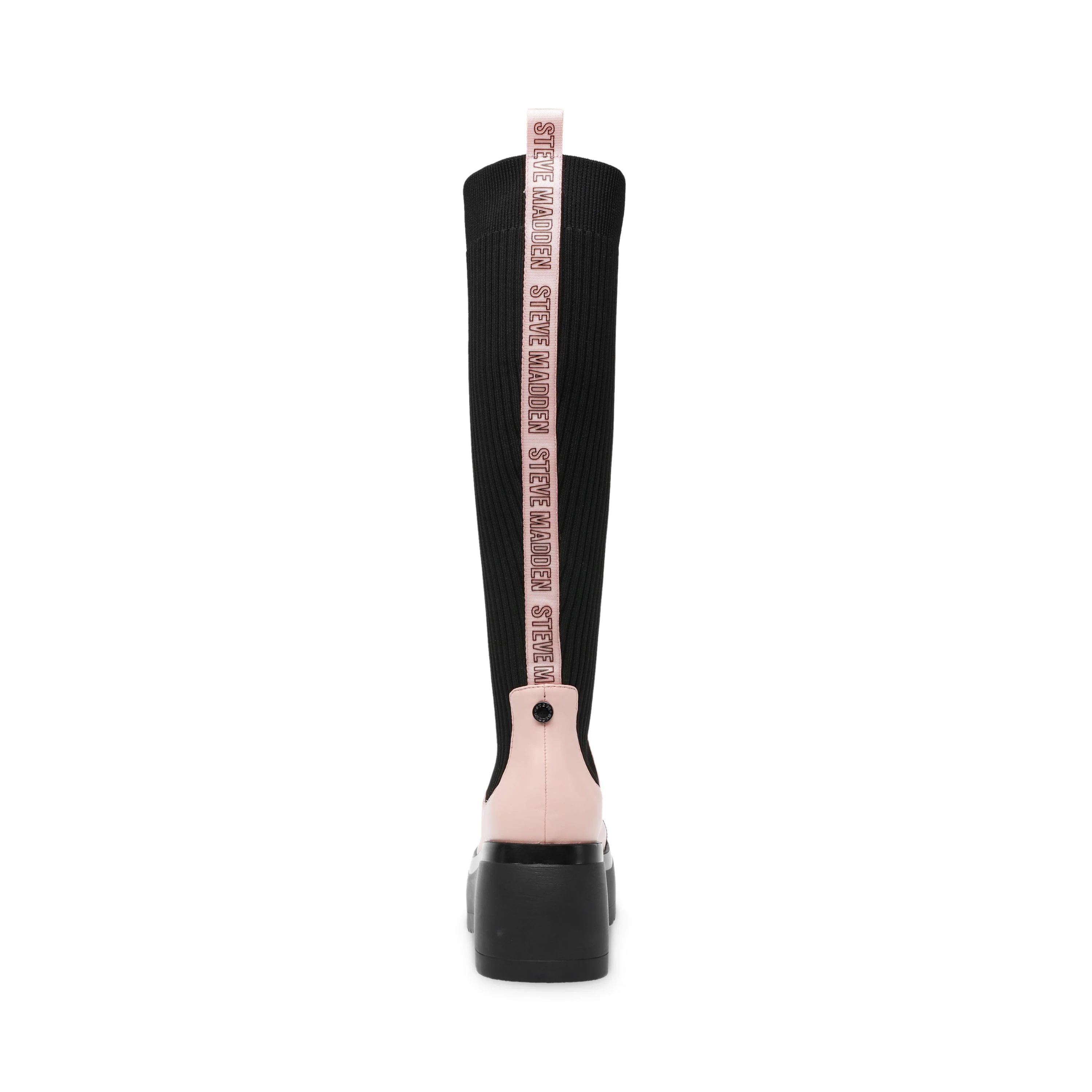 Dagget Pink / Black - Stivali Donna Rosa / Neri  Donna STEVE MADDEN - Image 5